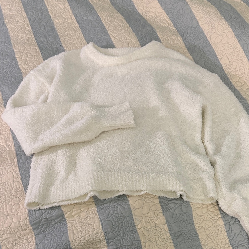 Sanctuary Cream Women's Crew Neck Sweater